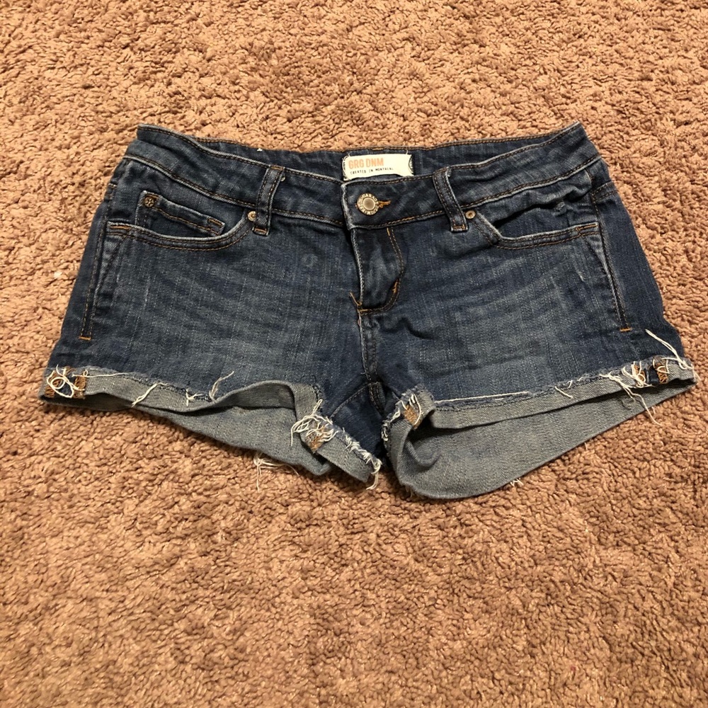 GRG DNM Shortie Denim Shorts